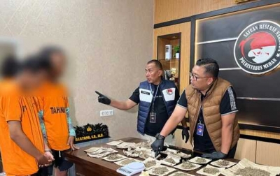 Polrestabes Medan Ungkap Peredaran Ganja di Lingkungan Mahasiswa
