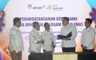 ANTAM dan Bank Muamalat Jalin Kerja Sama Strategis, Perkuat Ekosistem Emas Nasional
