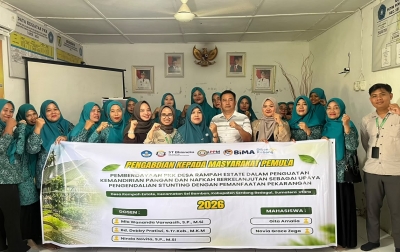 Program PMP 2026, Dosen ST Bhinneka Perkuat Ketahanan Pangan dan Nafkah Berkelanjutan PKK Rampah Estate
