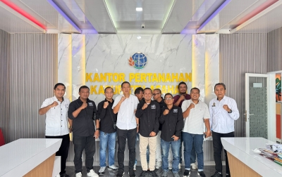PWI Asahan dan Kantor Pertanahan Sepakat Bangun Kerja Sama Strategis