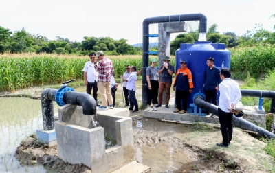 Tim UK FCDO Tinjau Pompa Air Tenaga Surya di Samosir, Pemkab Komit Jaga Keberlanjutan Program