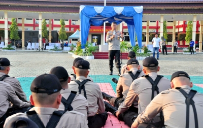 SPN Hinai Polda Sumut Terima 103 Casis, Awal Mencetak SDM Polri Masa Depan