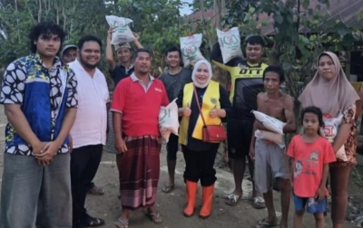 Kolaborasi Internasional UDI, Realisasikan Hibah Rp250 Juta untuk Pemulihan Pascabanjir Aceh