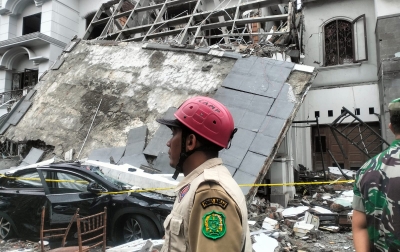 UPDATE: Ledakan Guncang Kompleks Mewah Grand Polonia Medan, Satu Rumah Ambruk