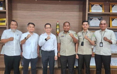 Bapenda Medan Perkuat Sinergi dengan BPN Optimalisasi BPHTB Melalui Sinkronisasi Data PSL