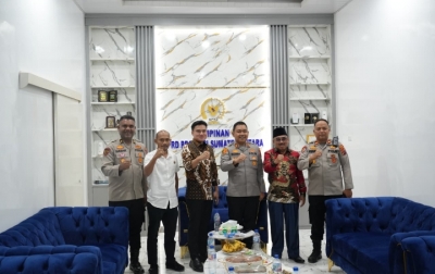 Ricky Anthony Terima Kunjungan Silaturahmi Kapolres Langkat