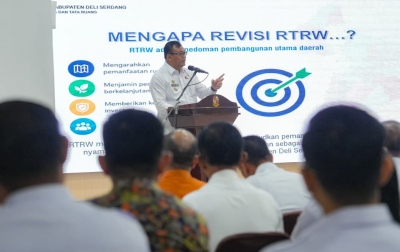 Proses Revisi RTRW, Bupati Deli Serdang Larang ASN Lakukan Praktik Pungli