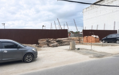 Diduga Bangunan Properti Wins Square Berdiri Tanpa Plang PBG