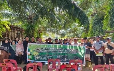 Melalui Teknologi Pakan Ternak dan Pelatihan Promosi Digital,  Tim Pengabdian USU Perkuat Peternakan Kambing Perah Desa Kolam