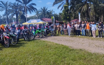 Dilepas Bupati Putra Mahkota, 350 Raider dari Tiga Provinsi Ikuti  Trail Adventure di Palas