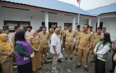 Bupati Tinjau Lokasi Pembangunan Puskesmas Medan Krio