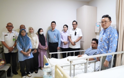 BPJS Ketenagakerjaan Cover Full Biaya Perawatan dan Santunan Kurir Korban Ledakan Grand Polonia