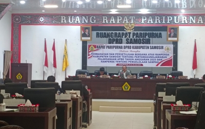 Rapat Paripurna DPRD Samosir Molor Lebih dari 8 Jam