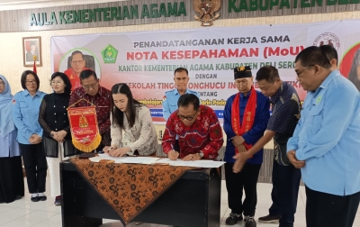 Langkah Strategis Kemenag Deliserdang: Gandeng Sekolah Tinggi Konghucu Hadirkan Program Bahasa Mandarin di Madrasah