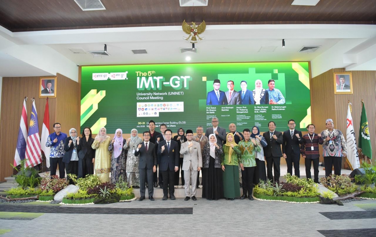 USU Tuan Rumah The 5th IMT-GT UNINET Council Meeting
