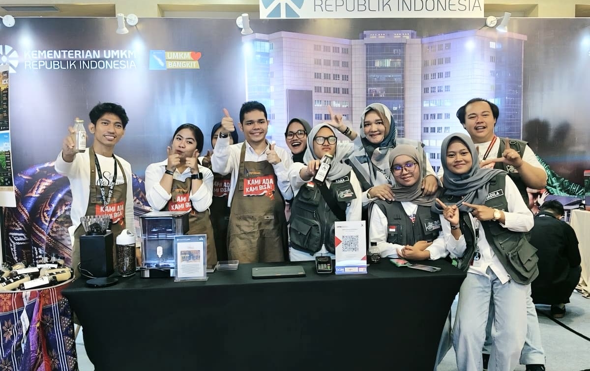 Warung Difabel Sharaswaty Meracik Kopi dengan Semangat Inklusivitas di ICX 2026 Medan