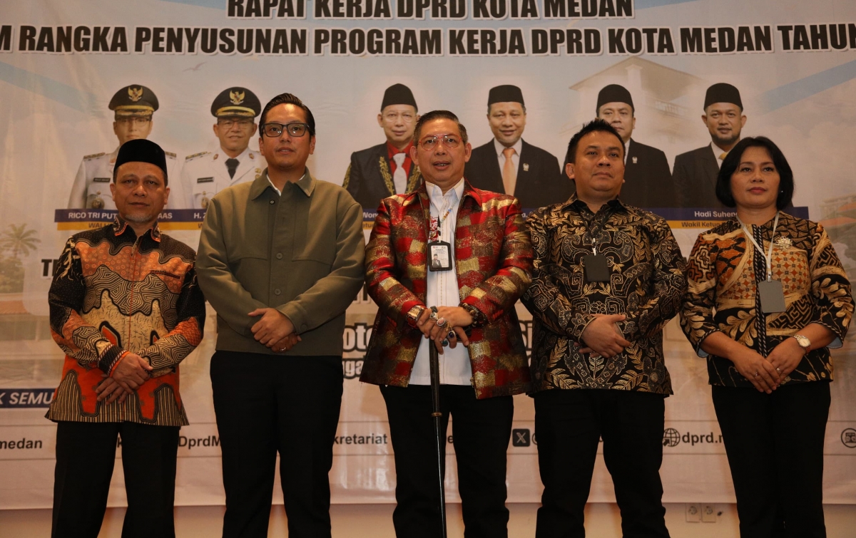 Susun Program Kerja 2027, DPRD Medan Gelar Raker di Sibolangit