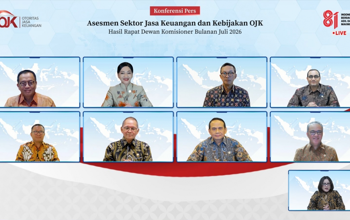OJK: Sektor Jasa Keuangan Tetap Stabil di Tengah Gejolak Global, Risiko Eksternal Masih Tinggi