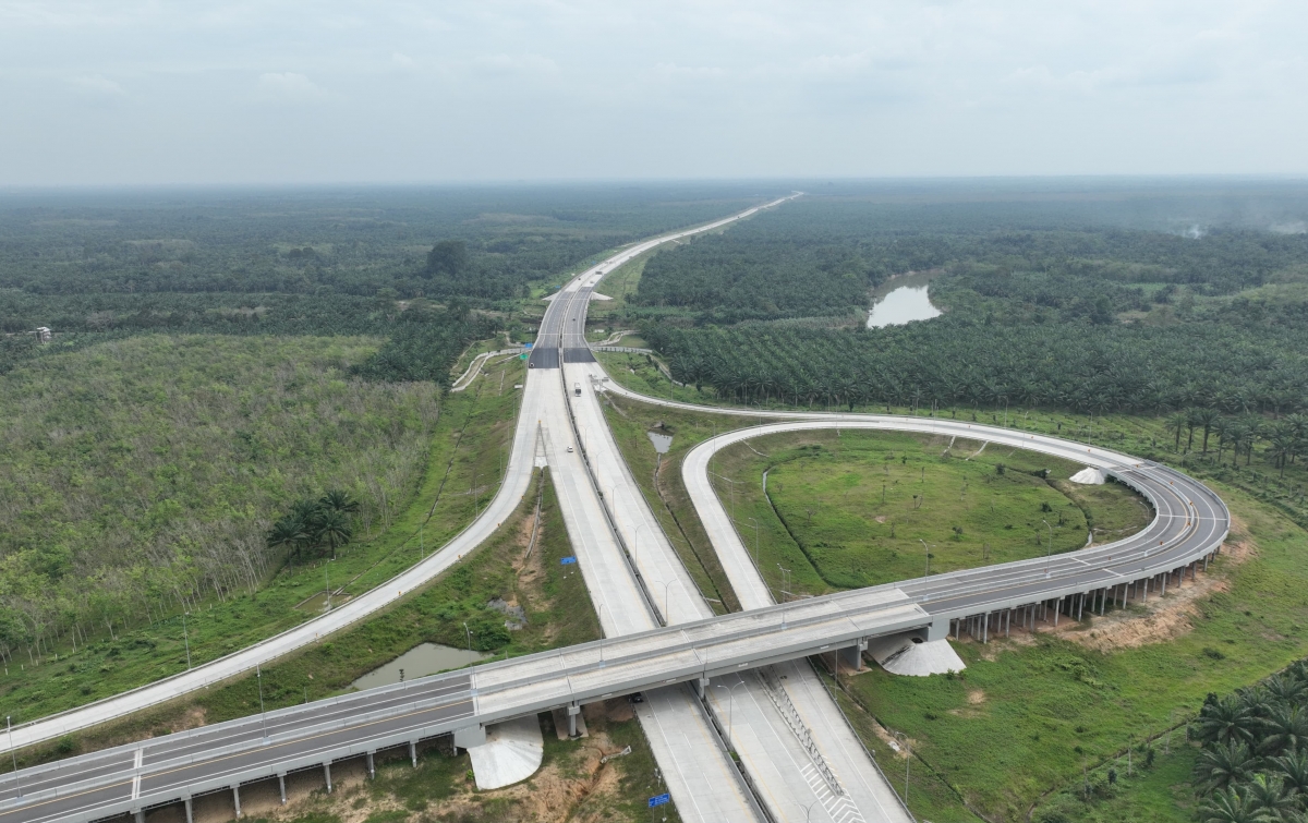 Jembatan Batang Serangan Diperbaiki, Hutama Karya Uji Coba Contraflow di Tol Binjai–Langsa Mulai Hari Ini