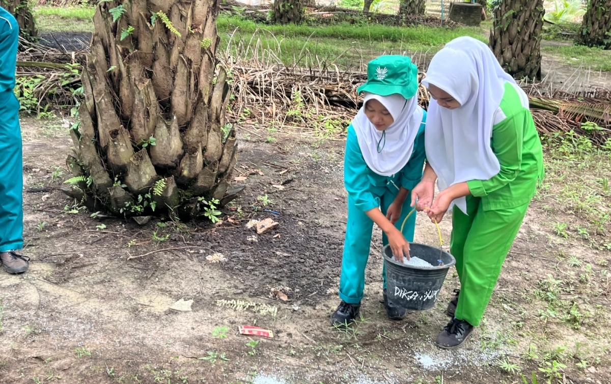 Oase di Balik Sekolah Sawit Lestari