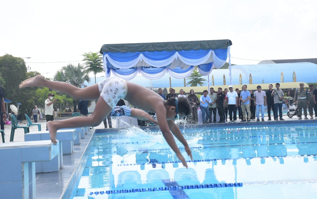Gebyar HUT ke–81 RI, 240 Atlet Berlaga di Cabor Renang