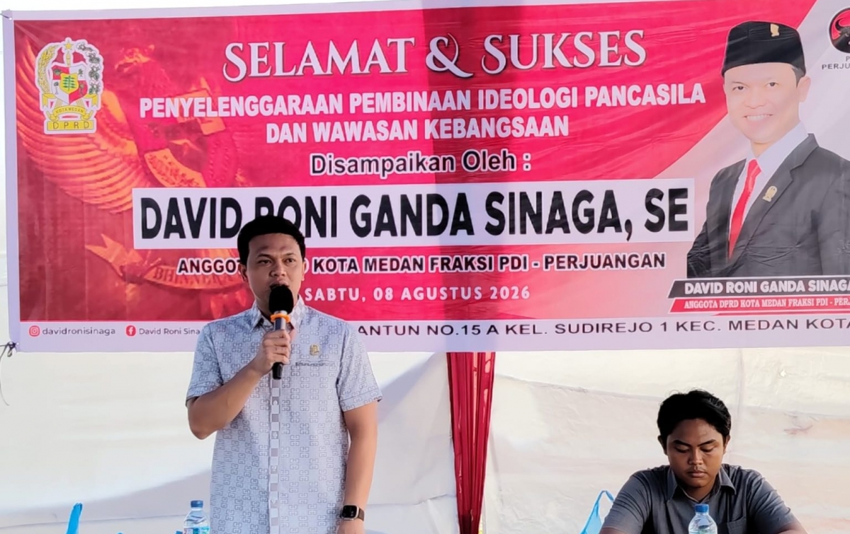 Sosialisasi Wawasan Kebangsaan: David Roni Sinaga Ingatkan Gen Z Jangan Lupakan Sejarah