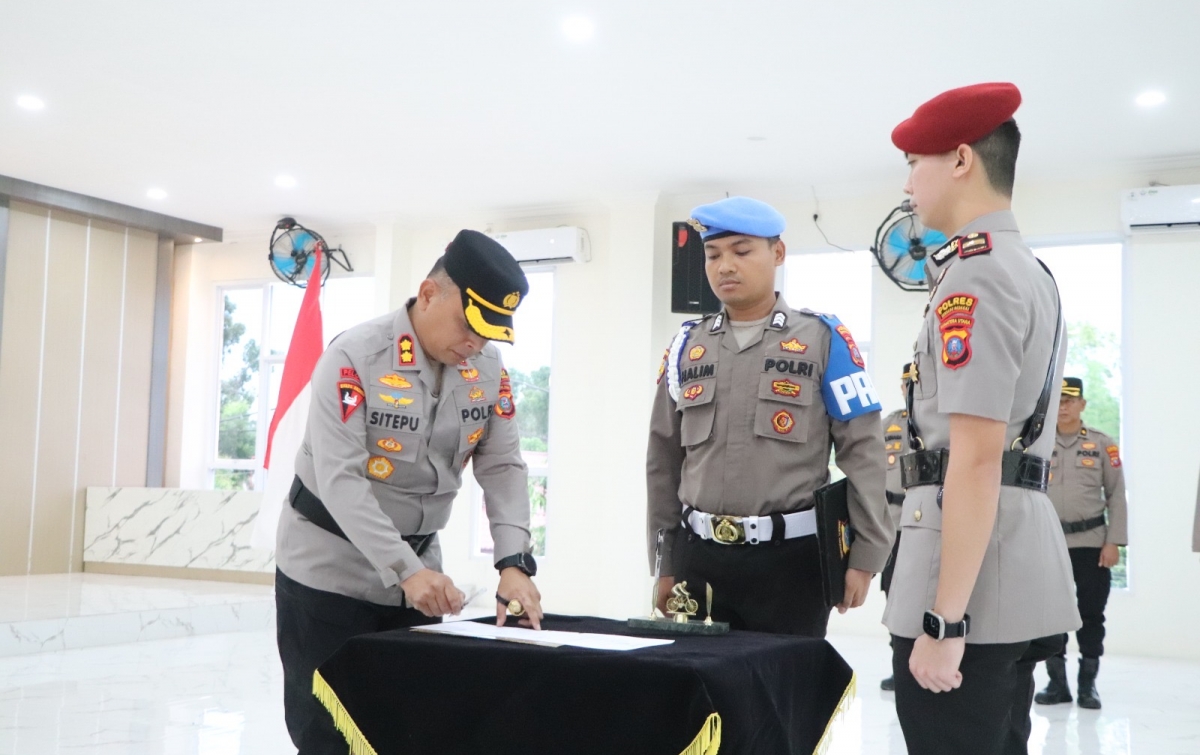 Mutasi di Polres Sergai: Iptu Toman Febriandi Sibuea Resmi Jabat Kasat Reskrim Gantikan AKP Binrod Situngkir