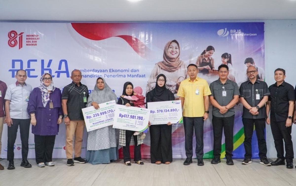 Ubah Santunan Jadi Modal Usaha, BPJS Ketenagakerjaan Luncurkan Program PEKA di Medan