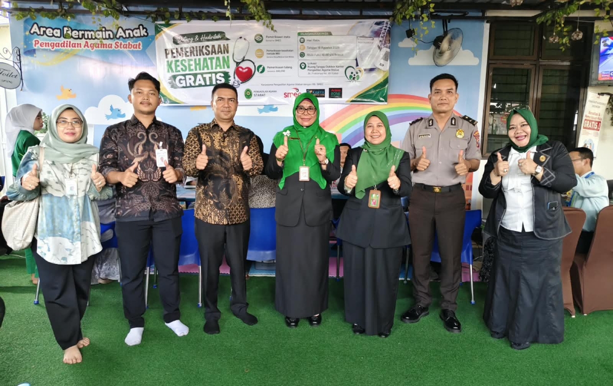 HUT MARI ke-81 dan HUT RI Dirangkai Kegiatan Sosial, Pengadilan Hadir Bersama Masyarakat di Langkat