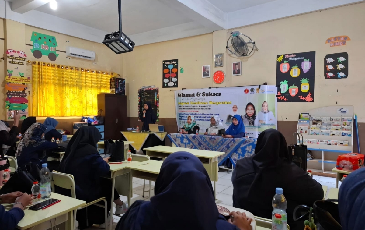 Dorong Kualitas Pendidikan, FKIP UMSU Latih Guru SD Terpadu Muhammadiyah 36 Medan Terapkan Kelas Bilingual