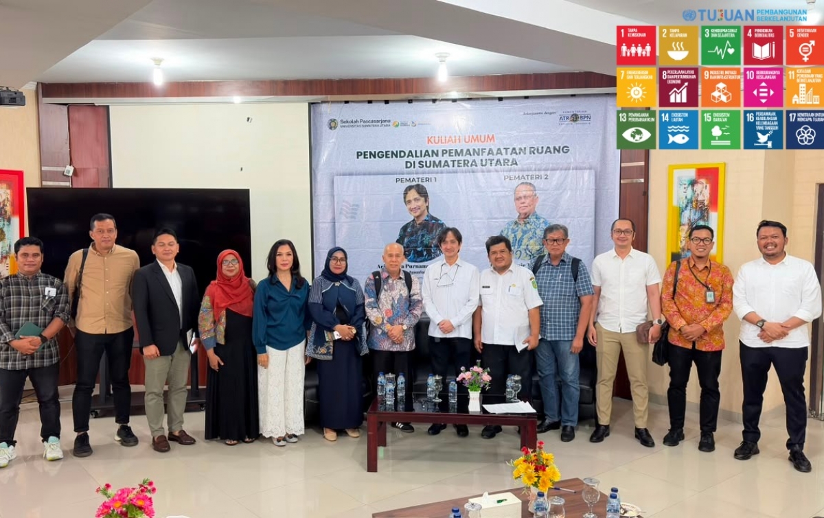 S3 PW dan S2 PWD USU Bersama Kementerian ATR/BPN Bahas Pengendalian Pemanfaatan Ruang Berkelanjutan