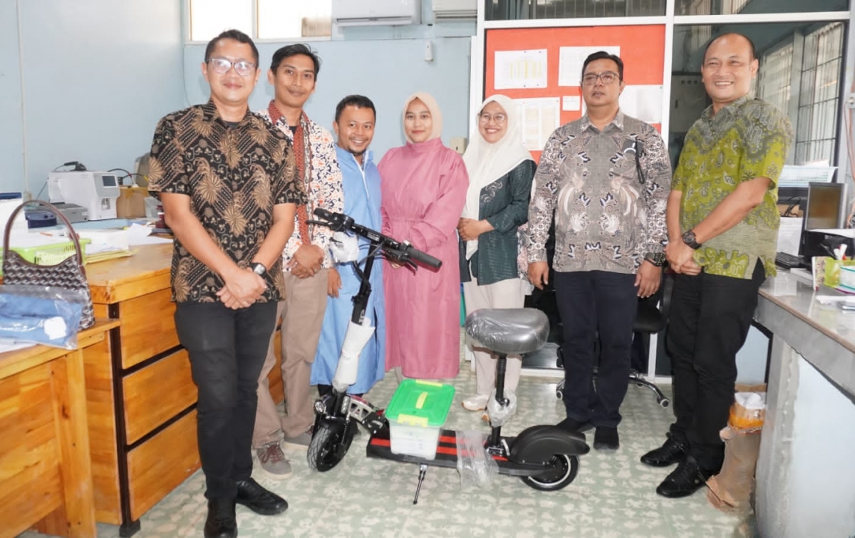 PT CMN Sediakan Skuter Mobilitas Listrik Penunjang Tenaga Medis