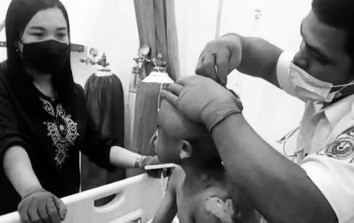 Seorang Bocah Diduga Korban Penyiksaan Dirawat di RSUD Sidikalang