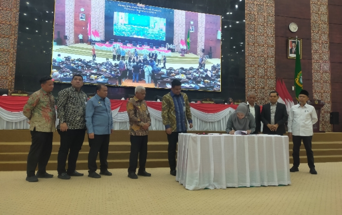 KUA-PPAS Perubahan APBD 2026 Disepakati, Pendapatan Sumut Diproyeksikan Rp12,92 Triliun
