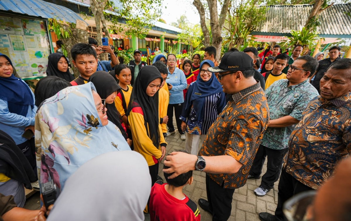 Bupati Deli Serdang Siap Dukung Pengembangan Ekskul SMPN 2
