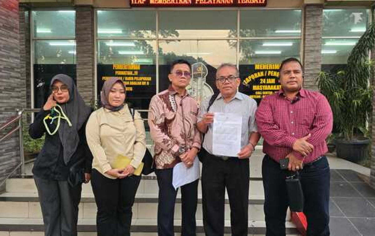 Ahli Waris Almarhum Abdul Halim Harahap Pemilik 15 Ha Lahan Polisikan Pasutri Diduga Penyerobot Lahan