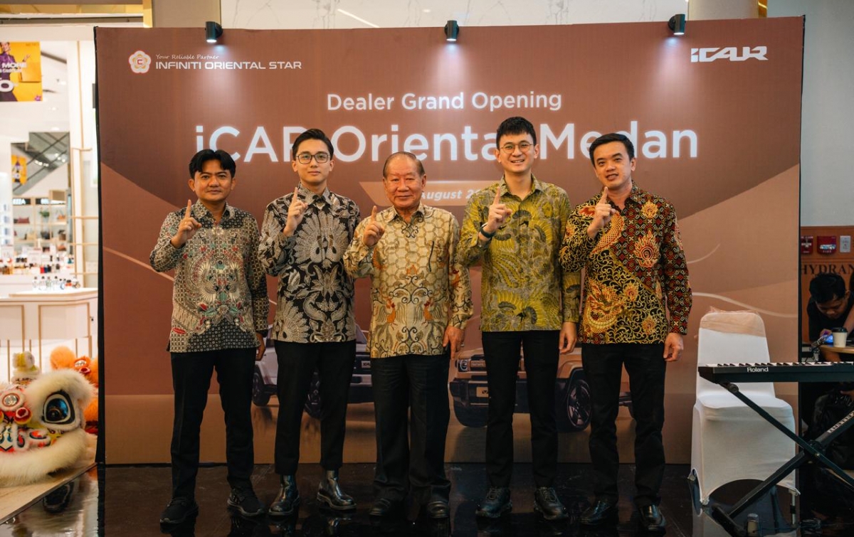 iCAR Medan City Store Hadir, Dekatkan Kendaraan Listrik ke Warga Sumut