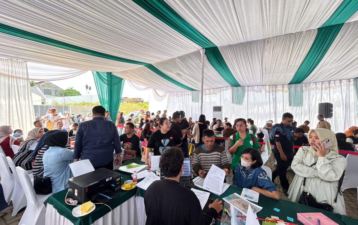 Antusiasme Konsumen Terus Menguat, 347 Unit Cluster Shorea Kota Mandiri Bekala Ludes Terpesan