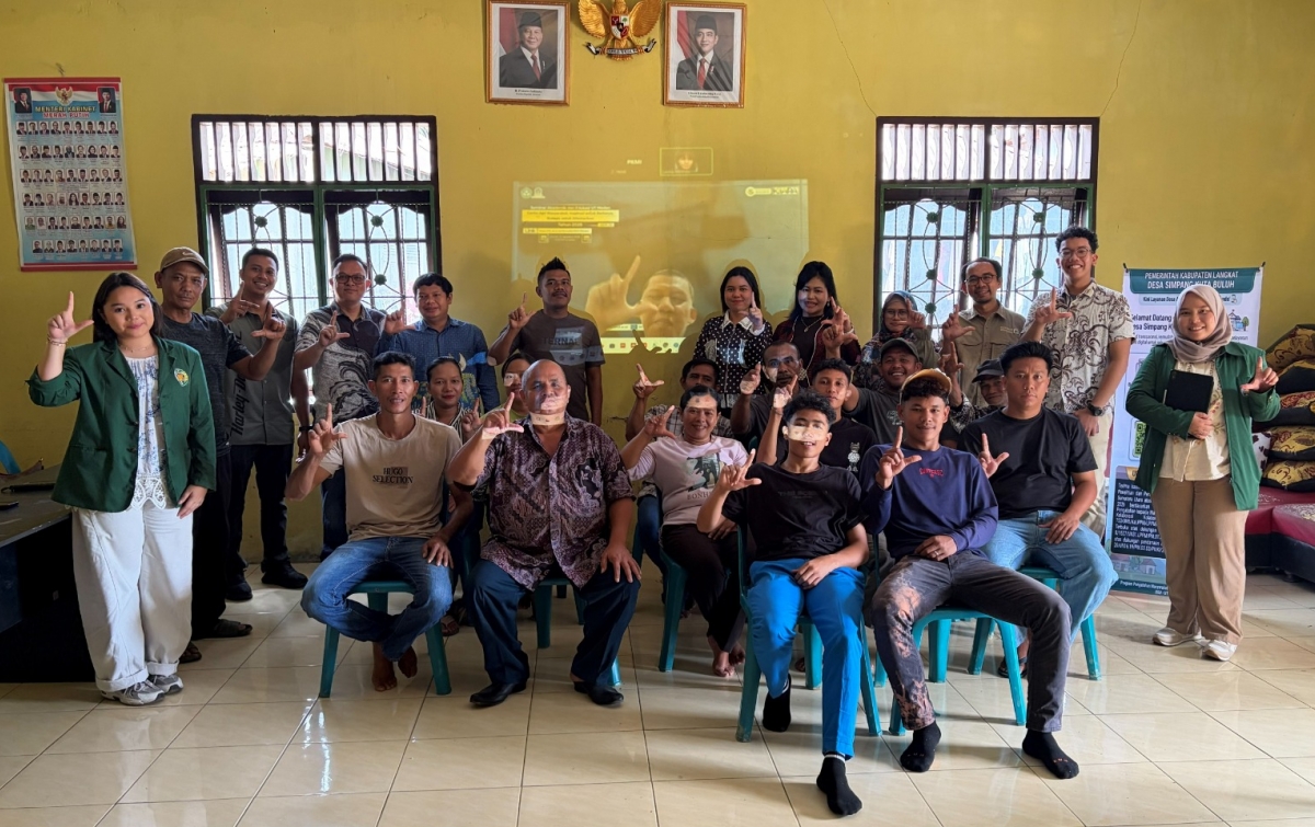 USU, UT, dan UNAND Dorong Digitalisasi Mitigasi Bencana di Desa Simpang Kutabuluh