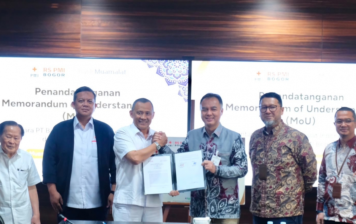 Sinergi Bank Muamalat dan RS PMI Bogor Perkuat Keuangan Syariah dan Gerakan Sosial