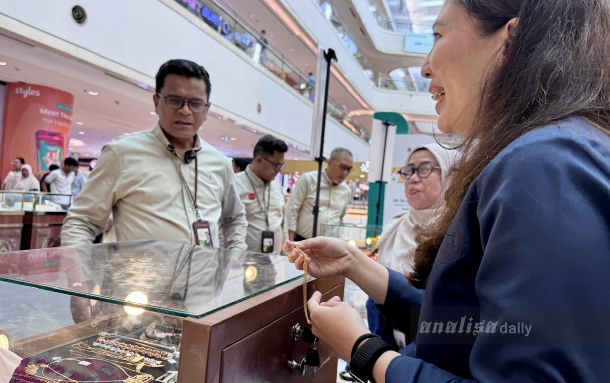 Pegadaian Kanwil I Medan Gelar ‘Festival Emas’ di Plaza Medan Fair, Dorong Literasi dan Inklusi Keuangan Masyarakat