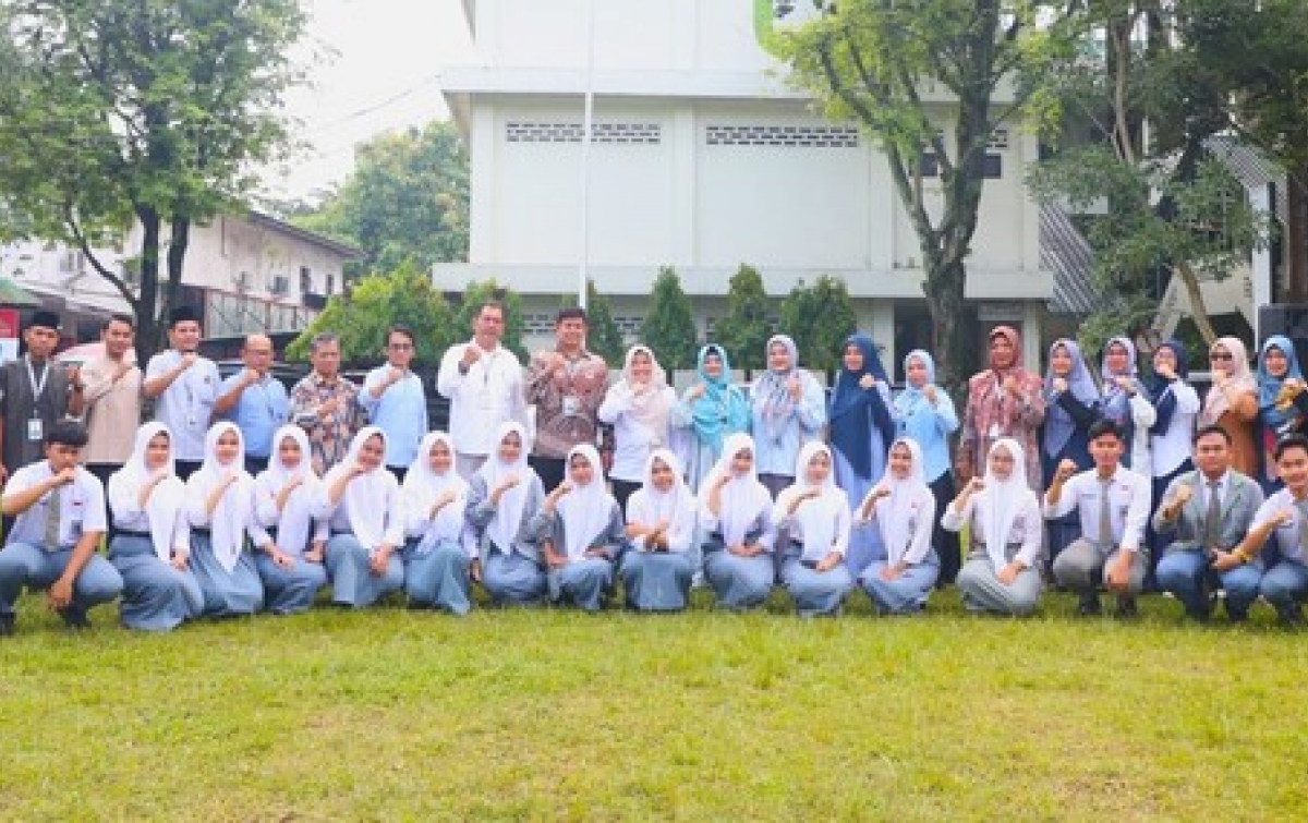 Perguruan Panca Budi Sosialisasikan Bahaya Narkoba Kepada Siswa SMA Dan SMK