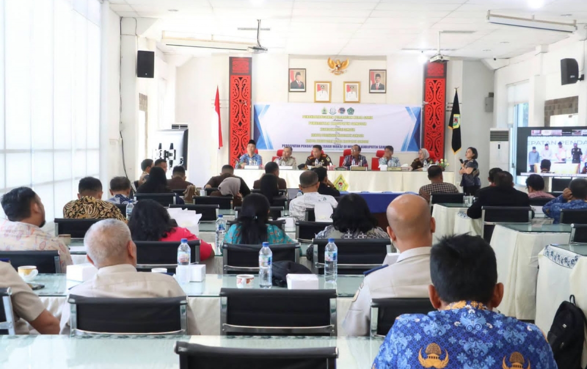 Pemkab Samosir Percepat Pendaftaran Tanah Wakaf