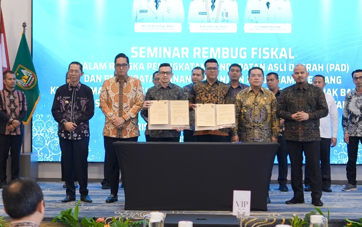 Rembug Fiskal APEKSI, Medan Dorong Inovasi Digital Pengelolaan Pajak Daerah Lewat PKS Adaptasi & Replikasi  QRESTO