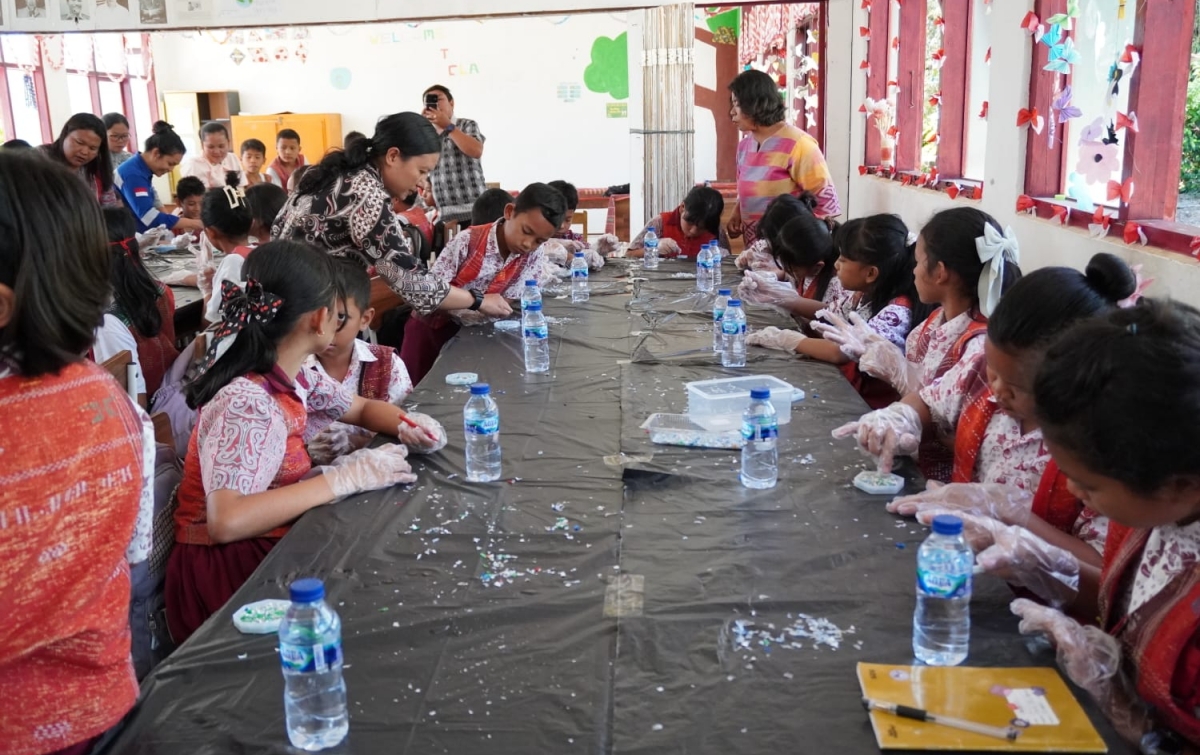 Perkuat Kolaborasi Dukung Program SAITAPAIAS, SOL Sosialisasi Praktek Pengolahan Sampah Plastik