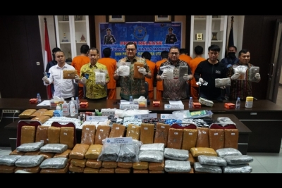 BNNP Sumut Gagalkan Peredaran 92 Kg Ganja Jaringan Gayo-Medan, Dua Tersangka Ditangkap