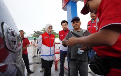 Pertamina Patra Niaga Sumbagut Pastikan Keandalan Layanan SPBU Bersama Dewan Komisaris dan Direktur Transformasi