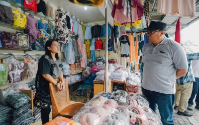 Rencana Kembangkan Pusat Kuliner dan UMKM, Bupati Deli Serdang Tinjau Pasar dan Terminal Aksara