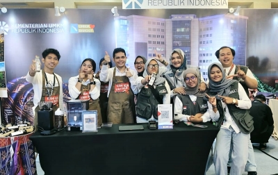 Warung Difabel Sharaswaty Meracik Kopi dengan Semangat Inklusivitas di ICX 2026 Medan