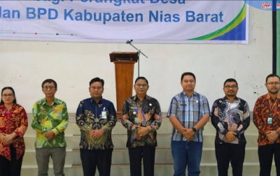 Pastikan Perangkat Desa Terlindungi Risiko Kerja, Nias Barat Sosialisasi Manfaat BPJS Ketenagakerjaan